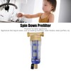 House Spin Down Sediment Water Filter,Reusable Whole House Sediment Water