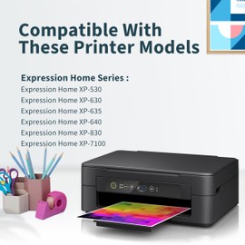 OINKWERE Remanufactured Ink cartridges Replacement for Epson 410XL 410 XL Ink Cartridges Compatible for Expression XP-830 XP-640 XP-630 XP-635 XP-530 XP-7100 Printer Ink (3-Pack,C/M/Y)