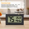 Reptile Thermometer Hygrometer, Digital hygrometer thermometer Gauge with Probe for