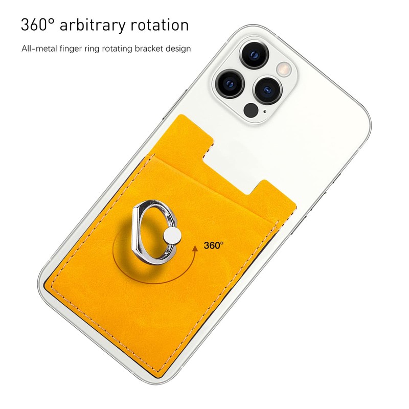 Phone Card Holder with Phone Ring, Ring Wallets Combine a