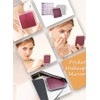 Small Compact 10X Magnifier for Travel - Handheld, Foldable, Lightweight