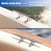METRAXION Boat Cleat,4 Pack 8 inch Marine Grade 316 Stainless