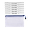 OAAO Set of 6 Double-Ended White Textile Painting Pens with