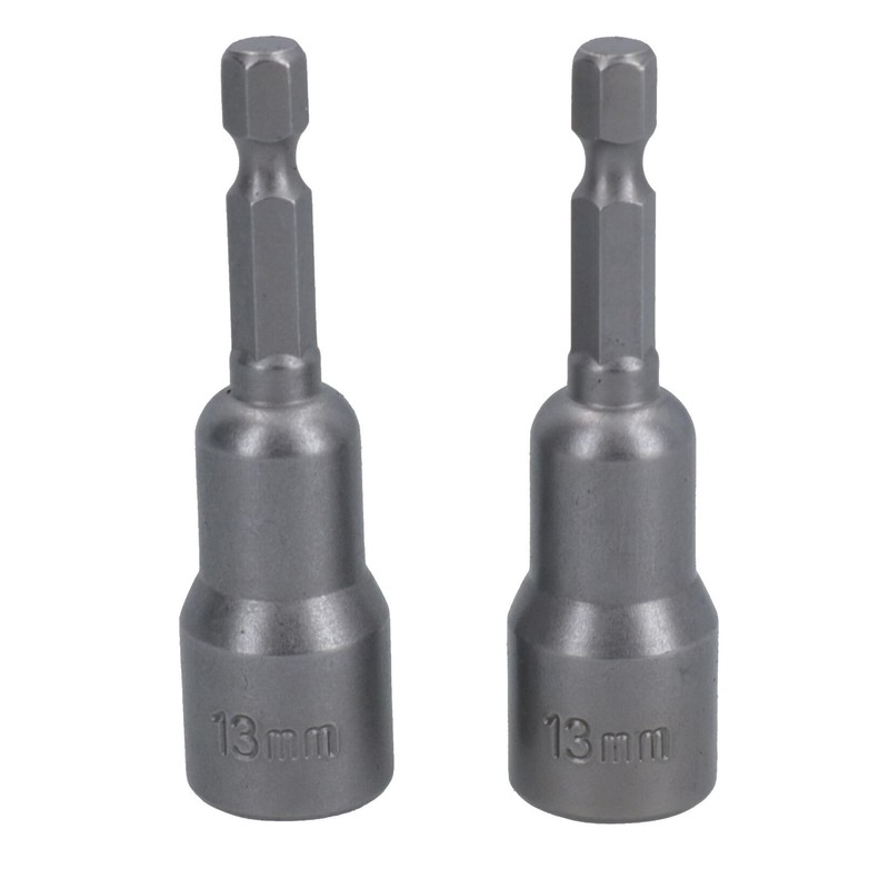 10mm + 13mm Magnetic Power Nut Setter Socket Driver with
