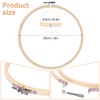 kukmakri Decorative Embroidery Hoop 17 PCS 8 inch - High-Quality