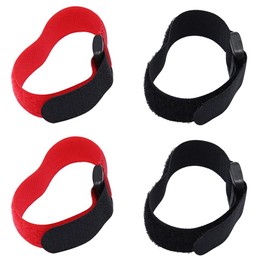 4 Pieces - No Crow Rooster Collar, Anti Crow Rooster Collar, No Crow Noise Neck Belt for Roosters Cockerel, Velcor Nylon - Prevent Rooster from Screaming, Disturbing Neighbors