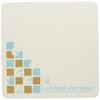 Paper Coasters Chocolat Square (100 Sheets)