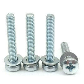 Sharp 4 New Sharp TV Base Stand Screws For Model LC-50LBU591U, LC-50N4000U, LC-55Q620U