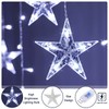 BLOOMWIN Light curtain star light chain curtain, USB 8 modes,
