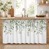 Cabinet Curtain, 28"W x 51"L, Sage Sink Skirt for Kitchen