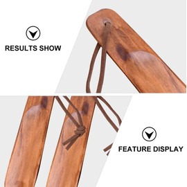 EatingBiting 2Pcs Shoehorn Shoe Horn Short Handle Wooden Small Travel for Wear Shoe Helper, Travel Shoe Horns for Men,Women,Portable Pocket Shoehorn, Boot Jacks, Easy to Take for Travel Use