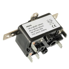 HUAREW 90370 Universal 24V AC Fan Relay, SPDT 24VAC 50-60Hz HVAC Refrigeration, Reliable Fan Control for Electromechanical Applications