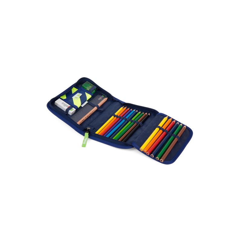 ergobag Hard Case Set of 22, Lyra Colouring Pencils, Timetable,