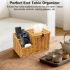 Square Tissue Box Cover with Storage, Multifunction Cube Tissue Box