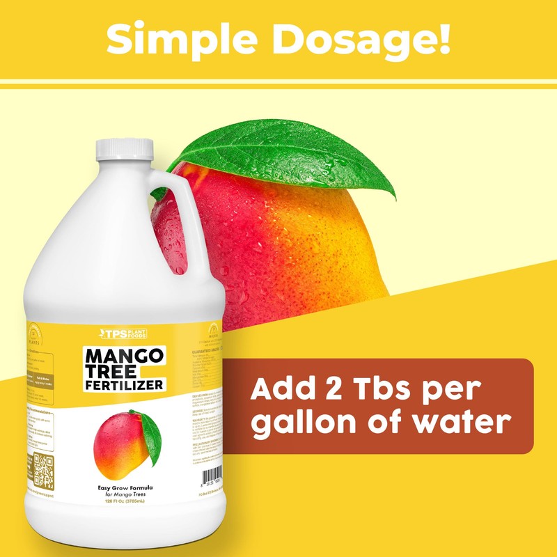 Mango Tree Fertilizer for All Mangoes and Anacardiaceae Trees, Liquid