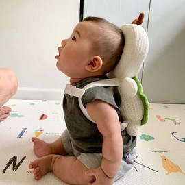 Bebamour Baby Head Guard Baby Sit Me Up Baby Seat Toddler Baby Walking Head Guard Safety Pads, Adjustable Infant Pillow Backpack for Baby Walkers, Koala
