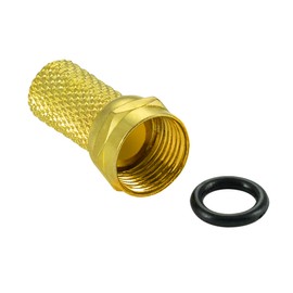 Poppstar Sat-distributor 2-way (analog/digital-capable), 100dB, 5-2500 MHz, incl. F-plug