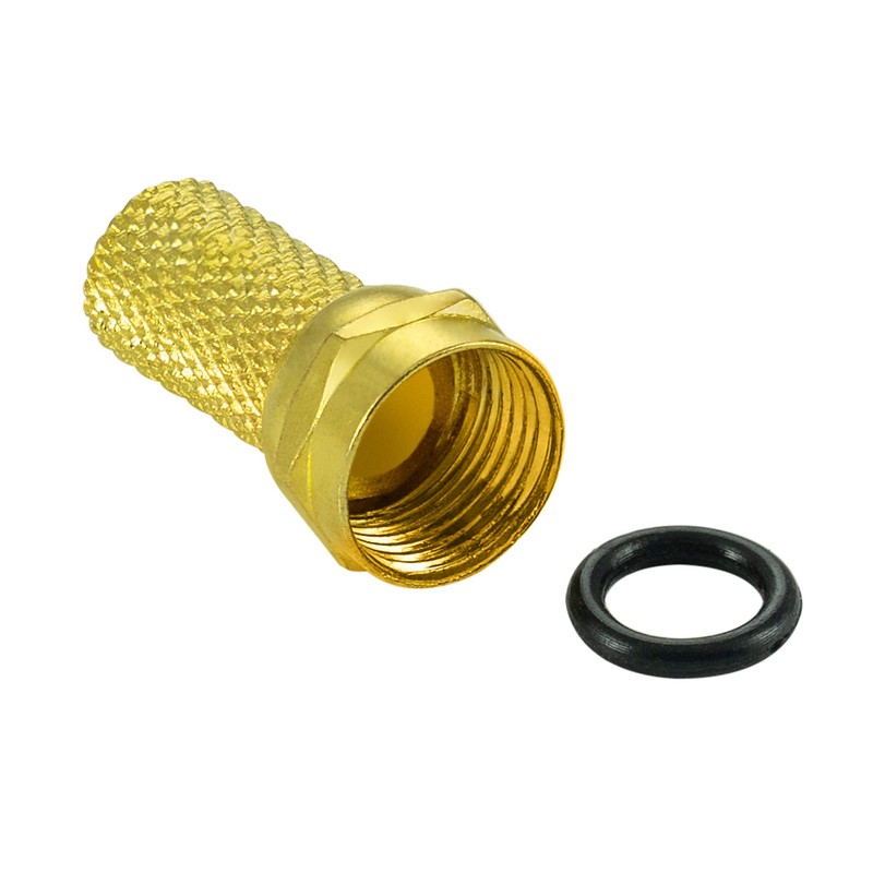 Poppstar Sat-distributor 2-way (analog/digital-capable), 100dB, 5-2500 MHz, incl. F-plug