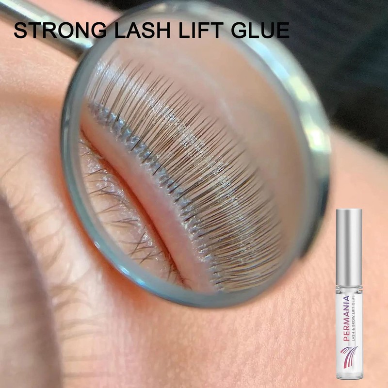 PERMANIA Wimpernlifting Kleber,Lash Lifting Kleber,Wimpernkleber Wasserfest-Schnell trocknend, hÃ¤lt 6 Wochenï¼7mlï¼