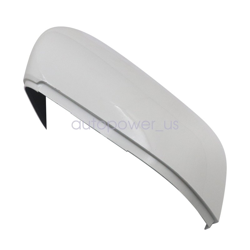 Soillar Rearview Mirror Cover Cap White Passenger Side RH Fits