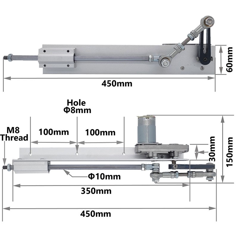 JQDML UPGRADED VERSION Strong Higher Torque Motor Max Torque 40