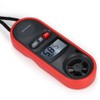 Mini Digital Anemometer Beaufort Scale IP67 Thermometer Handheld Anemometro Pocket