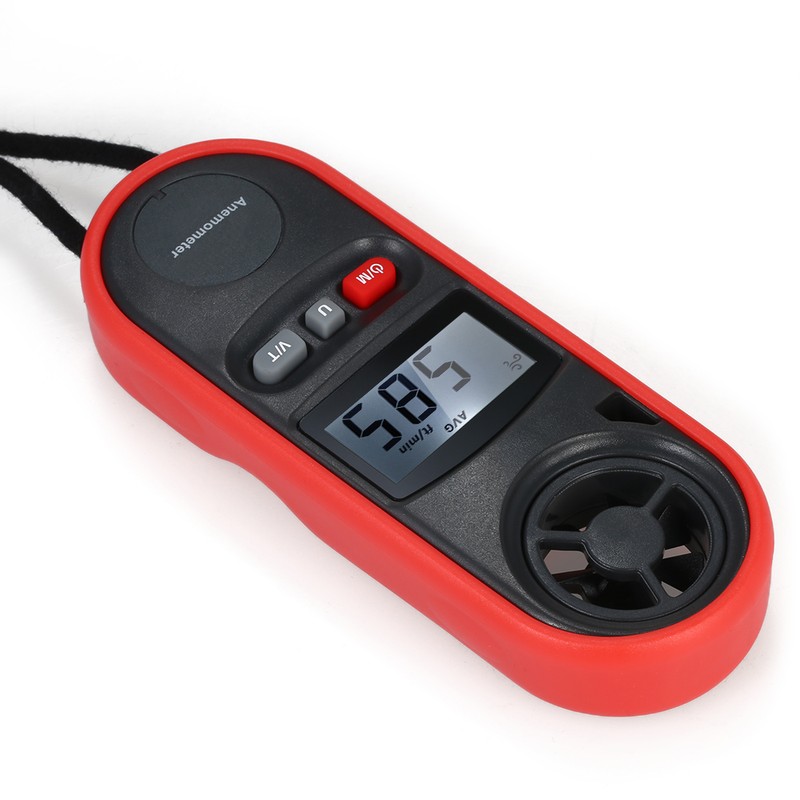 Mini Digital Anemometer Beaufort Scale IP67 Thermometer Handheld Anemometro Pocket