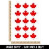 Canada Maple Leaf Temporary Tattoo Water Resistant Fake Body Art