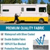Windshield Reflective Shade, RV Sunshade Covers, Door Window Sun Shield