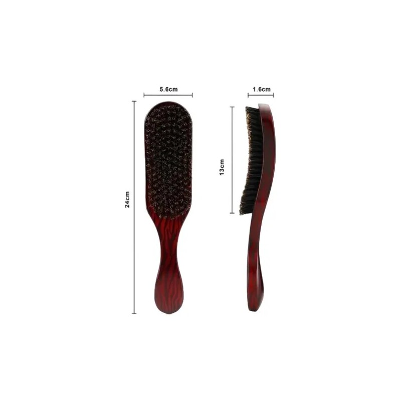 Cepillo De Pelo De Cerdas De Jabalí Natural, Peine De
