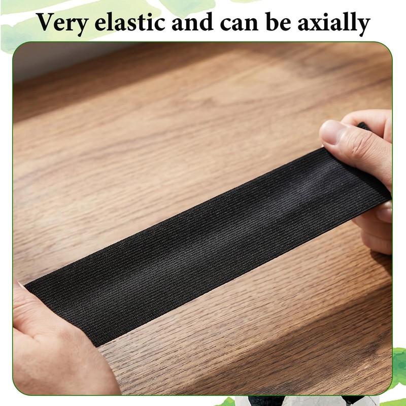 4Pcs 13.58x2.76in Arm Band Soccer Armband Black Elastic Exercise Armband