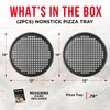 Bakken Pizza Baking Pan - Round Perforated Carbon Steel Pan
