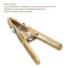Ground Clamp Welding Machine, Brass Ground Pliers, A Shape Ground