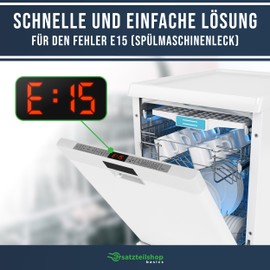 ersatzteilshop basics Pump Pot Repair Kit for Bosch, Siemens, Neff Dishwashers - 182 mm Diameter Like 12005744 | Includes Second Replacement Seal