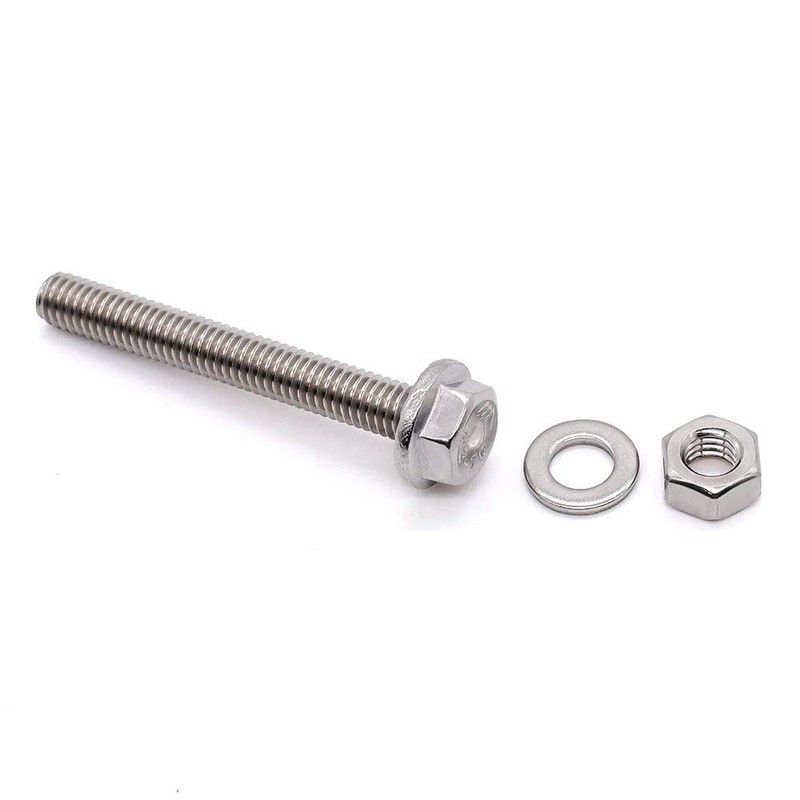 Glvaner (6 Sets) M10 x 45mm Stainless Steel Extra Large