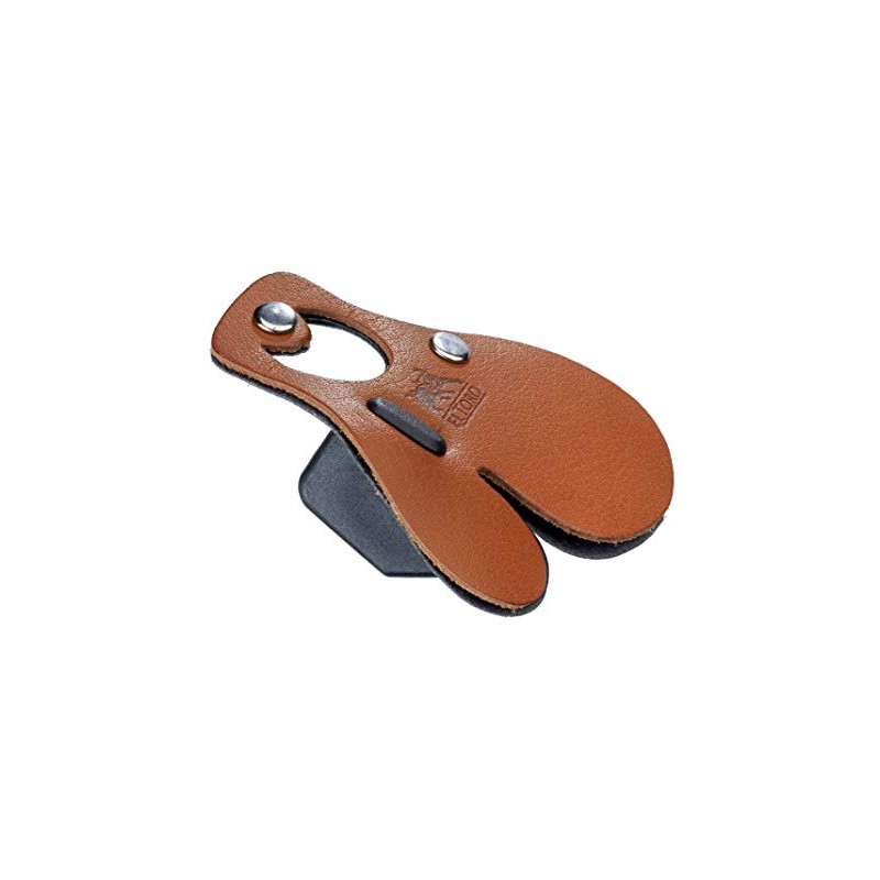 elToro Leather tab with finger separator - RH M