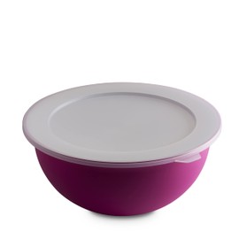 OMADA Sanaliving Large Kitchen Bowl with Lid 6.5L Antibacterial Lightweight Shatterproof Dishwasher Safe