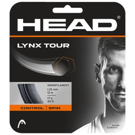 HEAD Lynx Tour 17-1.25mm Tennis String Set, Black
