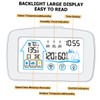 KONTONTY Wireless Weather Station Digital Thermometer Thermometer Portable Weather Station