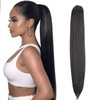 Cybelleza 20inch Ponytail Hair Extensions Straight Ponytail Claw Jaw on