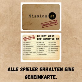 The Impostor - Can You Expose Him? Bluff, Creativity, Word Games and Suspicions! Board Game for the Whole Family, Games for Adults, Board Game, Card Game, Family Game