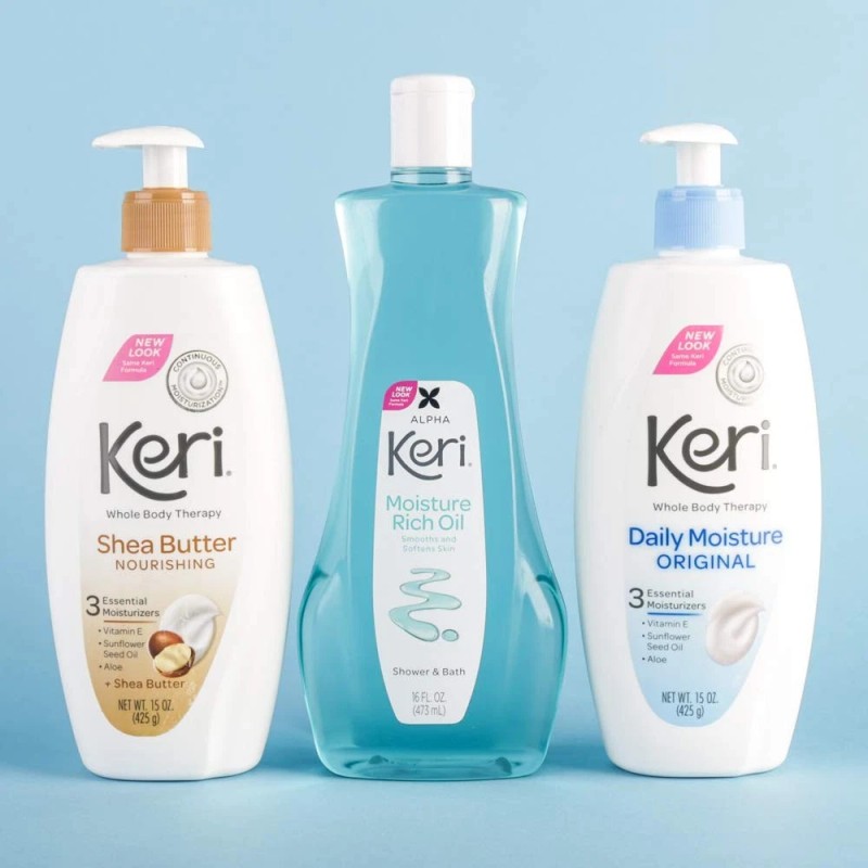 Keri Shea Butter Nourishing Body Lotion 15oz Deep Moisturizer for