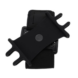 NUOLUX Convertible Smartphone Armband, High Elasticity and Durability, Arm Bag, Compatible with Jogging Rhino, Gunning