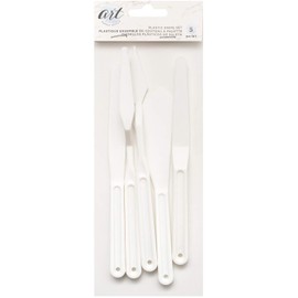 American Crafts Plastic Paint Knife, Multi