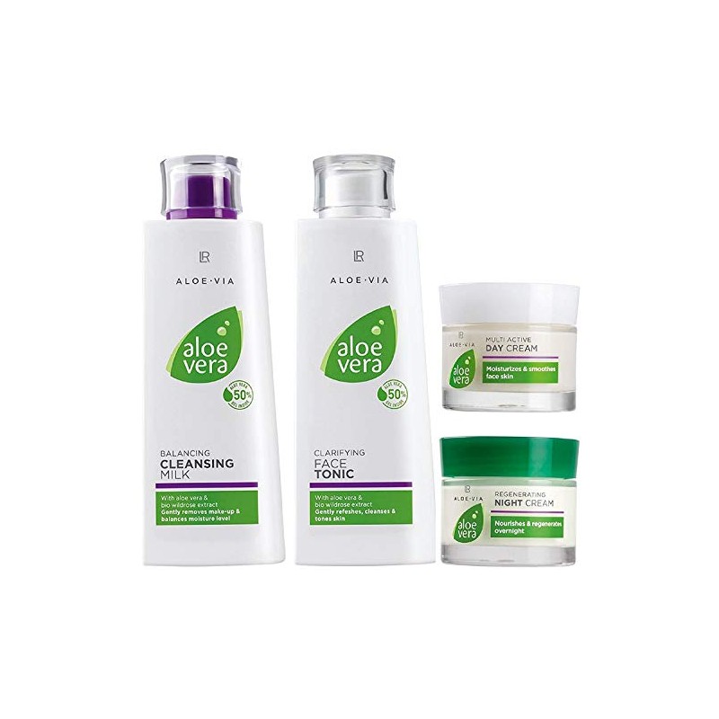 LR Aloe Aloe Vera Face Care Set (Cleansing Milk Facial