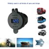 4.2A Dual USB Charger with Blue Digital Voltmeter - Universal