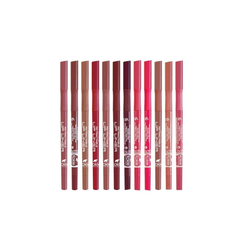 Kokie Cosmetics Mechanical Lip Liner, Natural, 0.012 Ounce