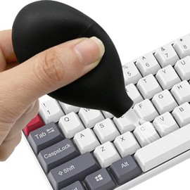 1Pc Black Compressed Air Duster Electronics,Portable Air Blower,Air-Car Duster for Computer Keyboard,Versatile Compressed Air Duster Dust Blower,Dust Removal Office Products,Cleaning and Repair