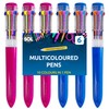 6pk SOL 10 in 1 Multi Coloured Pens All In