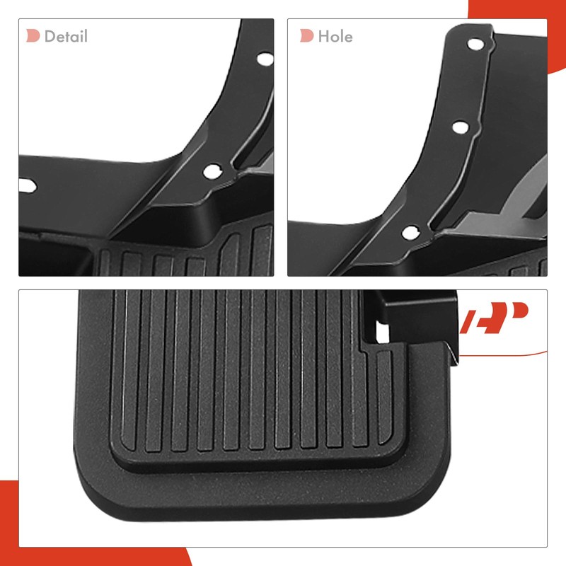 A-Premium Set of 4PCS Mud Flaps Splash Guards Mudflaps Mudguards